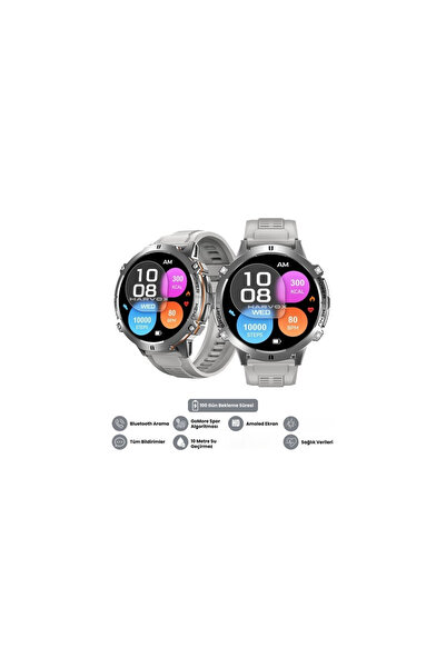 Bagajon Harvox Watch X2 Pro Akıllı Saat iPhone ve Android Tüm Telefonlara Uyu...