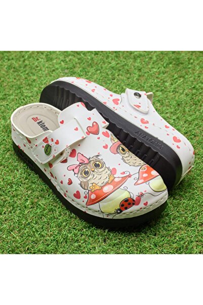 DR KLOMPA Women's Medical Clogs, 154771, Owls