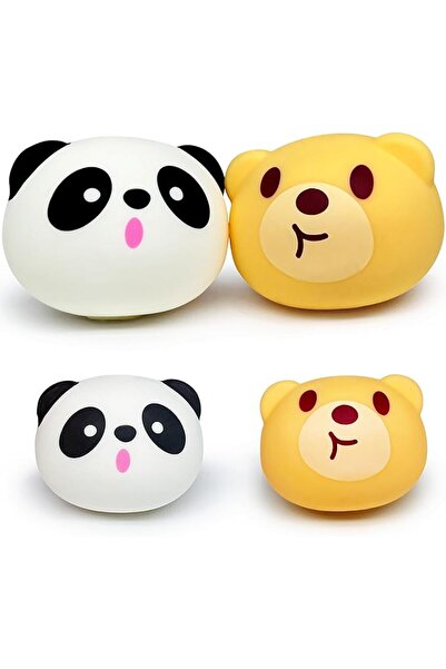 Arabest 2 pieces of bear elastic pressure ball, suitable for children and adu...