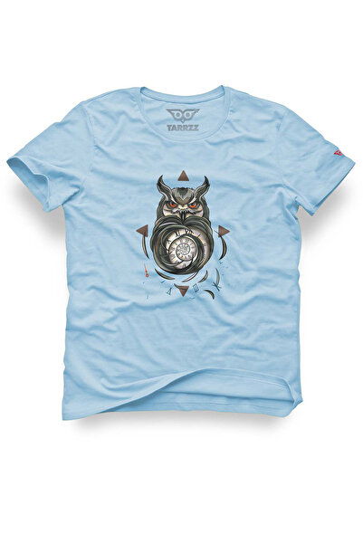 Tarrzzcom Unisex Design Tshirt Owl and Time Design T-Shirt