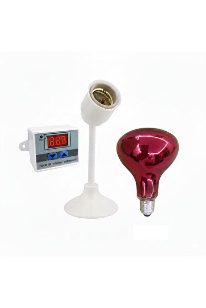 Efe Kuluçka 150 WATT Infrared Isıtıcı Lamba Seti 3 Parça