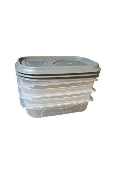 Rothoplast Set of 3 microwave food containers, 0.5 L, with lid