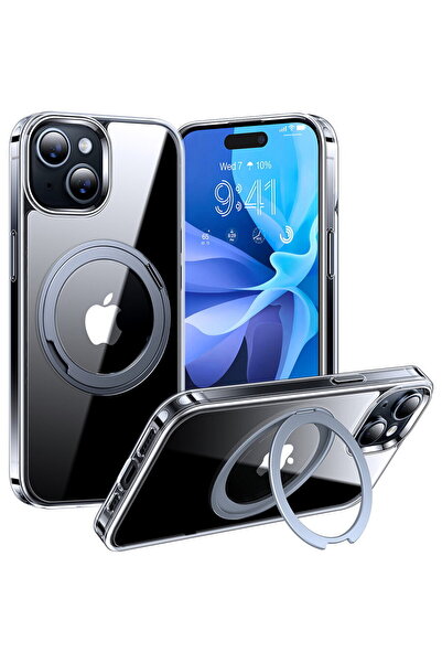 TORRAS iPhone 15 Case - Ostand Pro Series - Clear