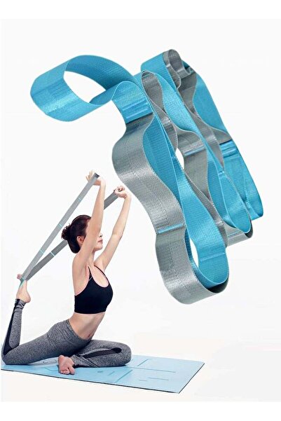 Arabest Yoga Strap, 12 Loops Yoga Stretch Strap, Non-Elastic Stretch Band for...