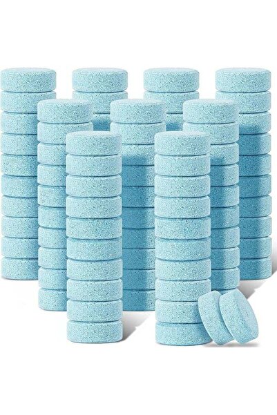 Arabest ١٠٠ قرص لتنظيف زجاج السيارة الأمامي، أقراص سائل غسيل الزجاج، منظف زجا...