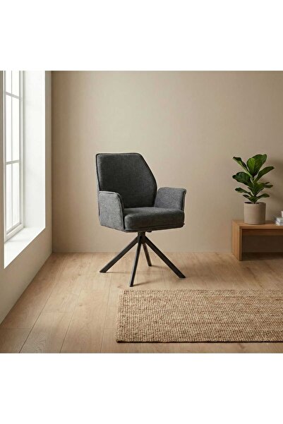 Arnohome Modern velvet stool with a contemporary design and branching legs in...