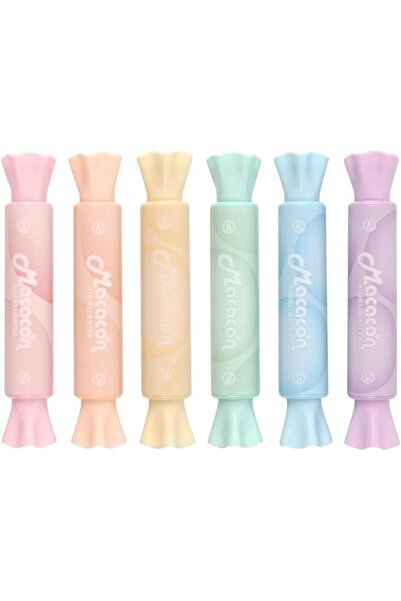 Arabest 6Pcs Highlighters, Large Capacity Double Head Highlighter, Mini Color...