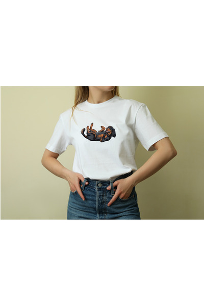 playwear PLAY WEAR Unisex Oversize Μπλουζάκι με Σχέδιο ΧΑΡΙΤΩΜΕΝΟΣ ΞΑΠΛΩΜΕΝΟΣ...