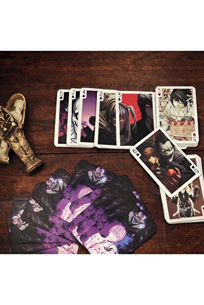 GIFT Death Note Temalı Premium Oyun Kartı Seti