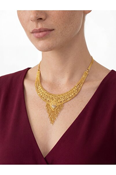 Çelikoğlu Kuyumculuk 14 AYAR ALTIN HİNT GERDANLIK 27,34 GR