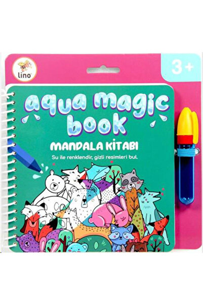 LINIO AQUA MAGIC BOOK MANDALA MAGIC COLORING BOOK