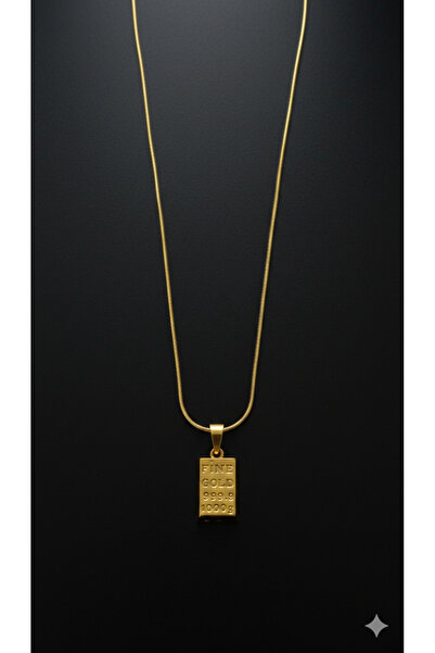 Tasarım Gram altın görünümlü kolye