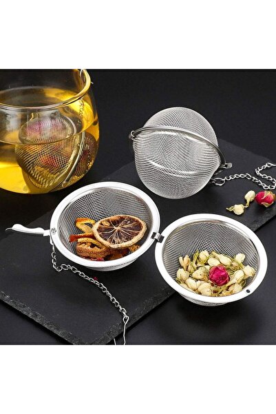 CT STONES Stainless Steel Tea Infuser Globe Locking Tea Ball