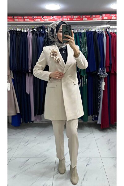 Stilife 6150 Blazer Takım BEJ