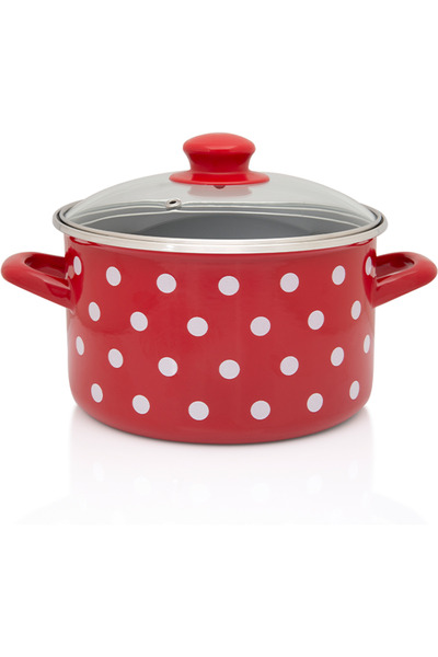 Metalac 6.75L Pot with Glass Lid Tufne