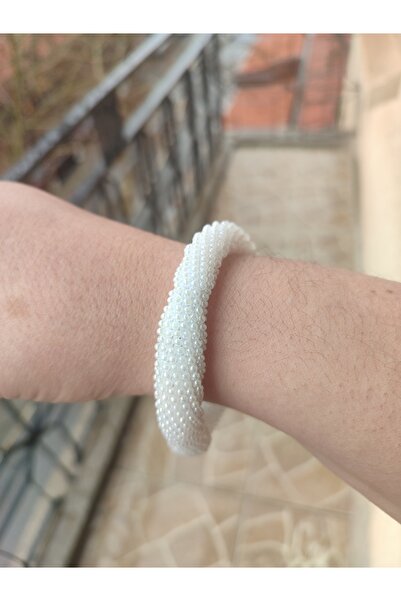 KapadokyaButik Hand Knitted Beaded Bracelet