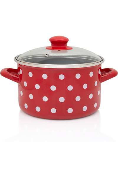 Metalac 4L Glass Lid Pot Tufne