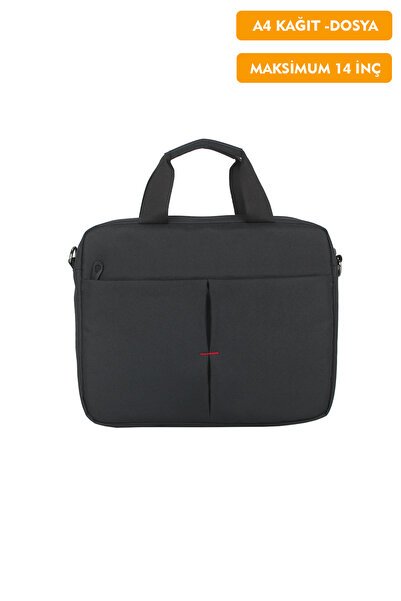 Dada 13.3"-14" Inch Laptop Briefcase Tablet A4 Paper and File Compatible Shoc...