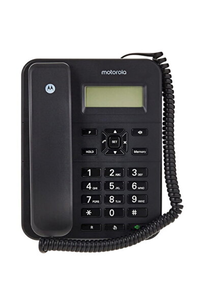 Motorola CT202 Black Corded Telephone