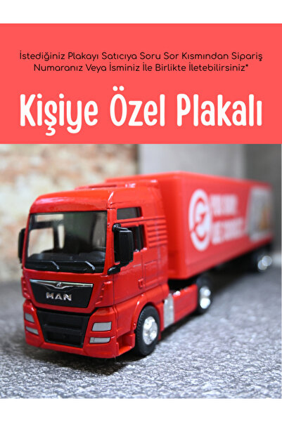 bebeym Man TGX XXL 1:64 Metal Dorseli Tır