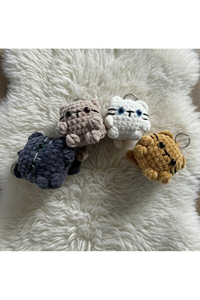 Amigurumim Kedili örgü Amigurumi anahtarlık