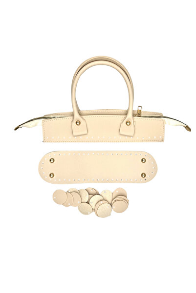 Lady Moss Sequin Bag Set (Beige)