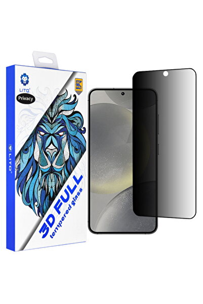 Lito Screen Protector for Samsung Galaxy S24 / S25 - 3D Full Cover - Privacy
