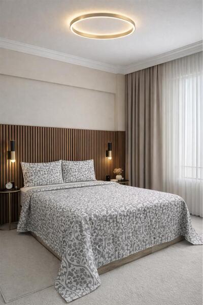 Çeyiz Diyarı Balance 3 Piece Double Bedspread 235X245 cm