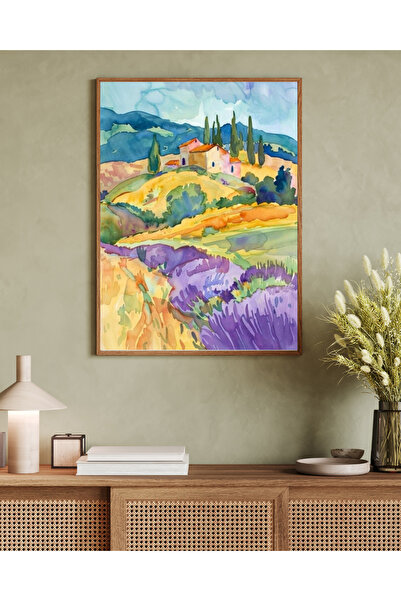 woodhomeworks Tablou decorativ pentru birou, dintr-o singură piesă, seria Mat...