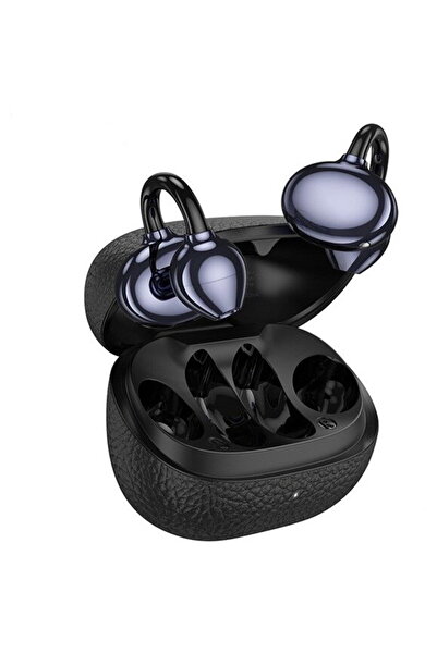 Hoco EA5, Căști cu urechi deschise, BT 5.4, TWS, ENC, Negre