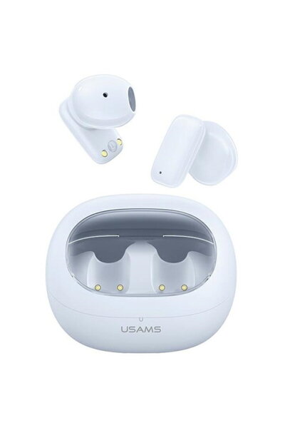 Usams BHUTD01, In-Ear, Bluetooth 5.3, TWS, ENC, White