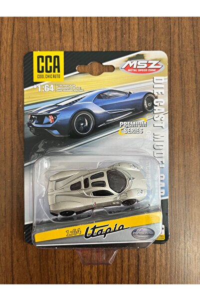 CCA 1/64 UTOPIA PAGANI GRİ - Diecast Metal Oyuncak Araba