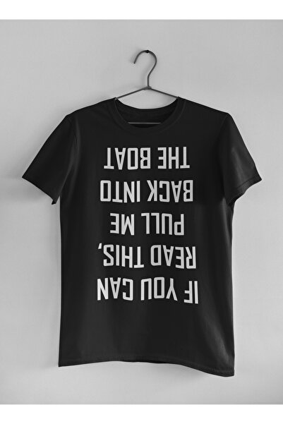 Generic (Unbranded) Malfini Black T-Shirt, Size M, Custom Design