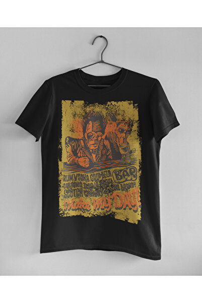 Generic (Unbranded) Tricou Malfini „Make My Day” negru, mărimea S