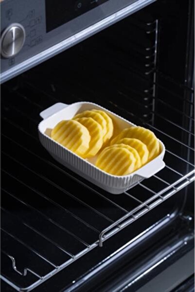şirineşyalarım Nova Porcelain Rectangular Oven Bowl - 1 Piece
