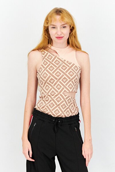 adidas Women Sportswear Fit Training Cut Out Details Bodysuit, Multicolor