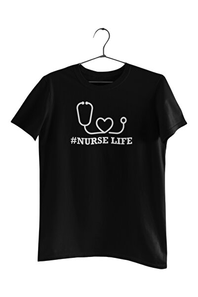 Generic (Unbranded) Tricou Malfini Nurse Life, mărimea M, negru