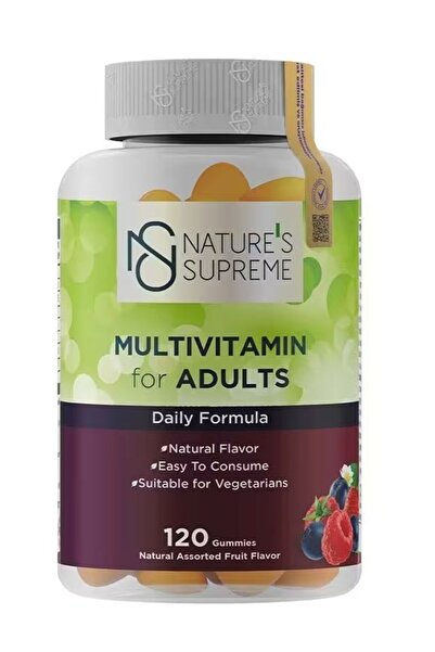 Nature's Supreme Gummies Multivitamin for Adults 60 Çiğnenebilir Form