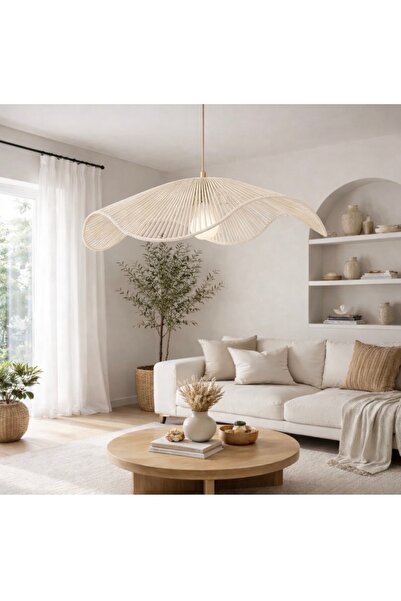 Tasarı Sanatı Ev Dekorasyonu Handmade Aydınlatma İskandinav Rustik Tarz Bohem...