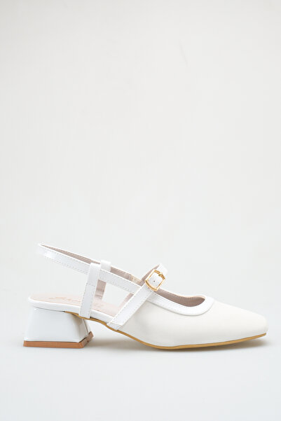 ich1one Modena Women's Fergison Heeled Ballerina Shoes – 5 cm Heel, Casual an...