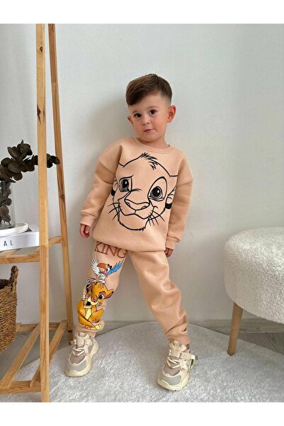 Asortik Kids Σετ φούτερ για αγόρια με 3 κλωστές, με μοτίβο και άνετη εφαρμογή...