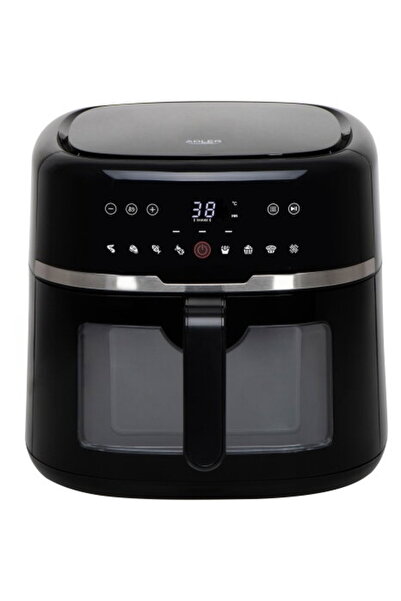 adler Set friteuză cu aer AD 6318 cu recipient detașabil, coș, grătar și manu...