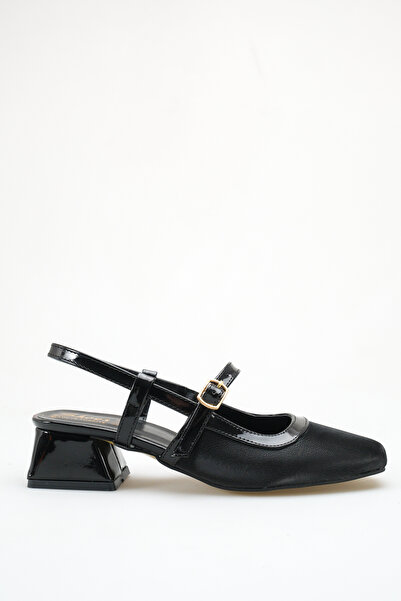 ich1one Modena Women's Fergison Heeled Ballerina Shoes – 5 cm Heel, Casual an...