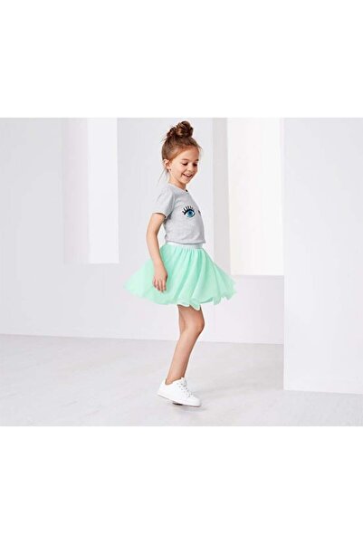 Tchibo Girls Tulle Skirt, Mint
