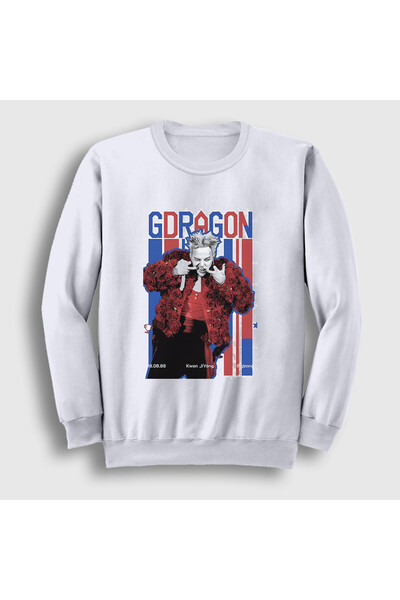 Presmono Hanorac unisex alb Big Bang Kwon Ji Yong G-Dragon 596440tt