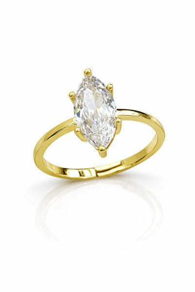 Vi store خاتم من الأحجار الكريمة بقطع عمودي من الفولاذ المقاوم للصدأ