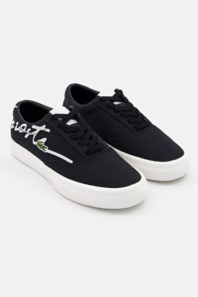 Lacoste Women Jump Serve Lace Up Closure Sport Shoes, Black