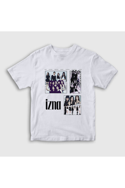 Presmono Unisex Παιδικό Λευκό T-Shirt για κορίτσια Izna Izna 597212tt