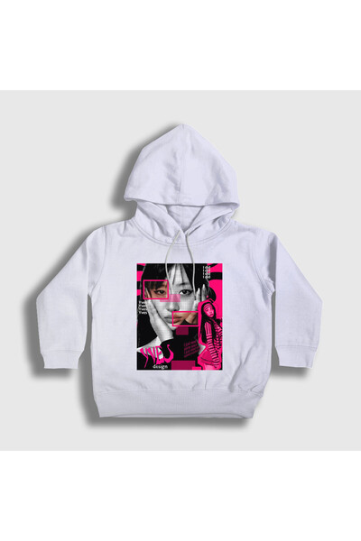 Presmono سويت شيرت أبيض للأطفال من الجنسين من Yves K-Pop Loona بغطاء للرأس 59...