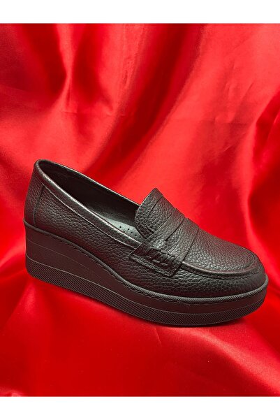 VEYİS USTA Inner and Outer Genuine Leather Padded Heel